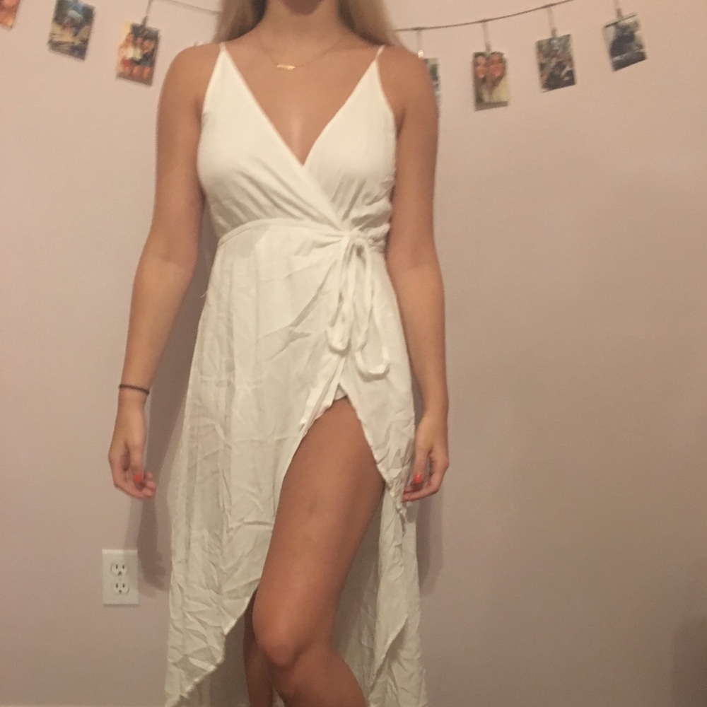 High low romper